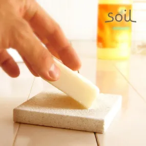 「soil」角型ソープディッシュ（ホワイト）