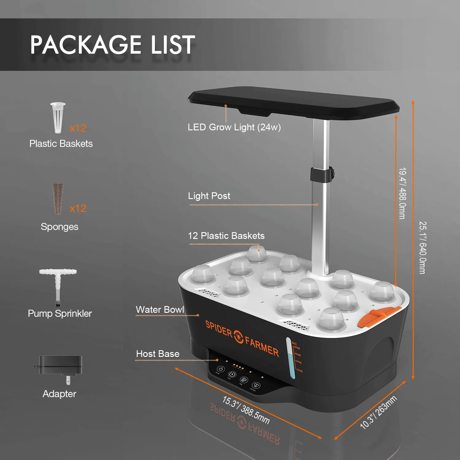 Spider Farmer Hydroponics Growing System
