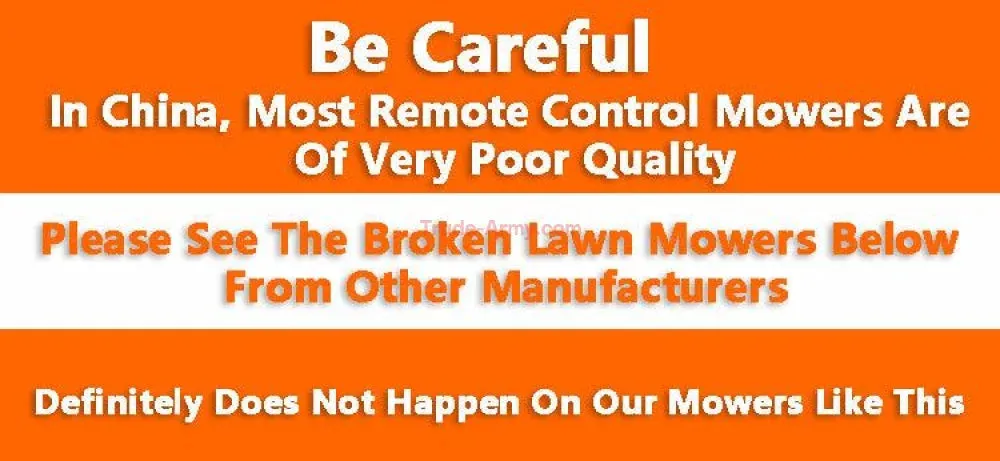 Standard 20" RC Lawn Mower (Zero Turn 4x4 Wheeled Version)
