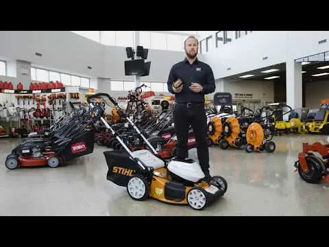 STIHL RMA 510 V Mower Self Propelled and Battery Powered