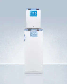 Summit FFAR10FS30LSTACKMED2 24" Wide All-refrigerator/all-freezer Combination