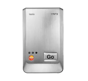 Temperature Data Logger - Four Thermocouple - Testo 176-T3