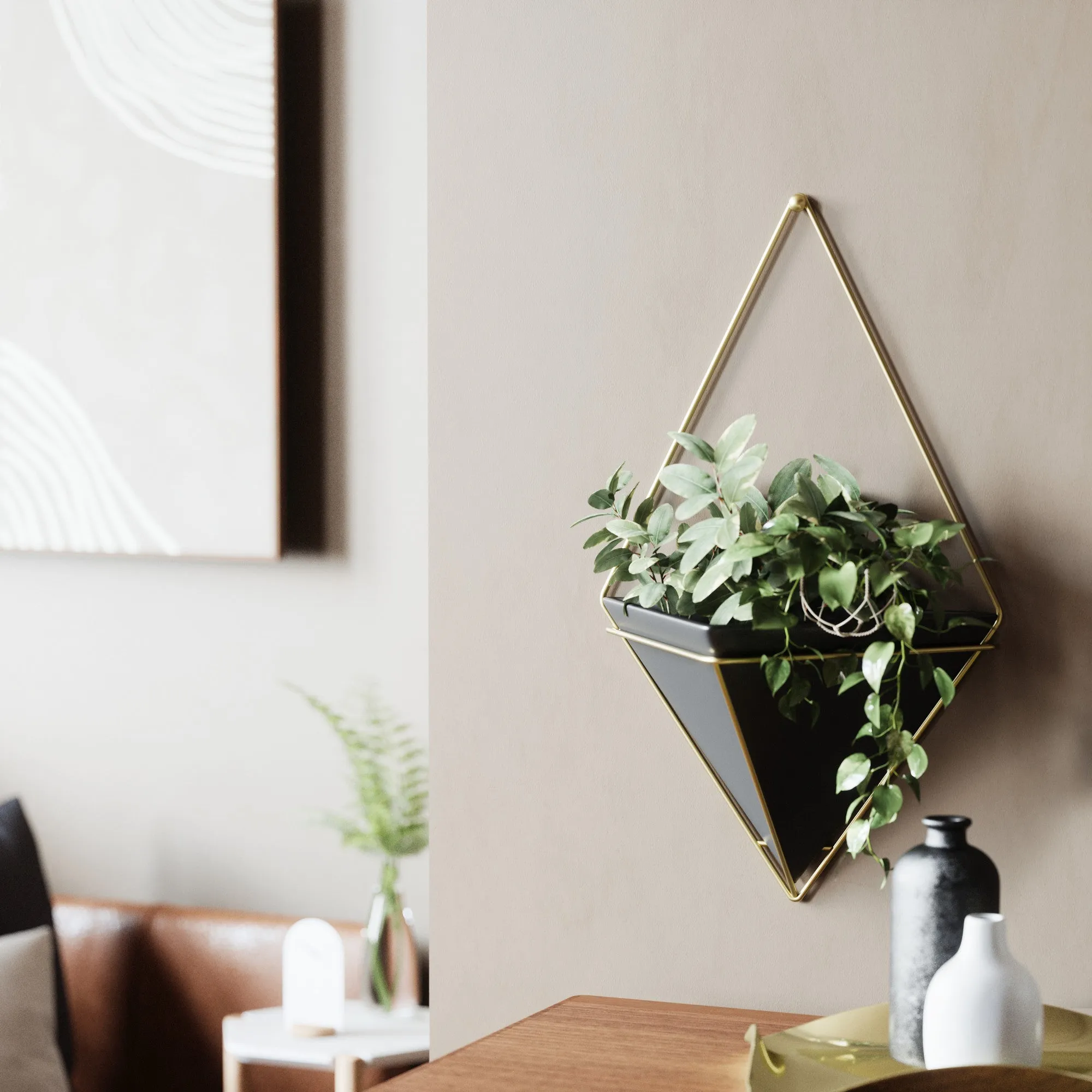 Trigg Wall Planter & Storage, Large