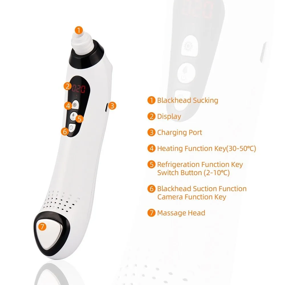 Vacuum Suction Skin Care Pore Deep Cleansing Acne Pimple Blachead Remover