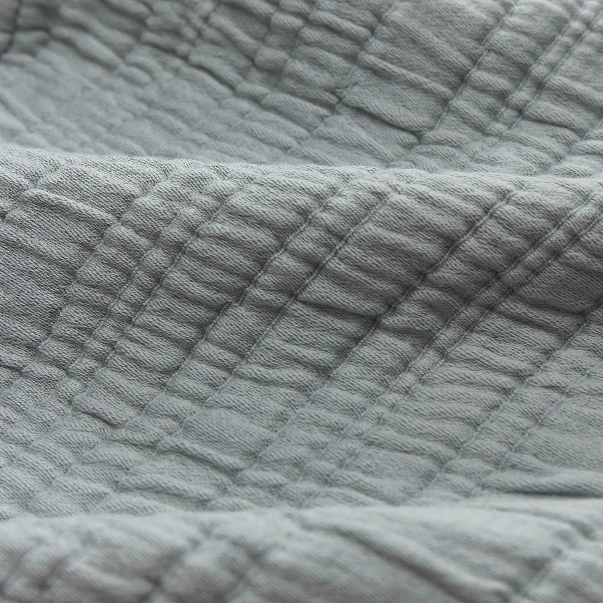 Velho Bedspread [Light green grey]
