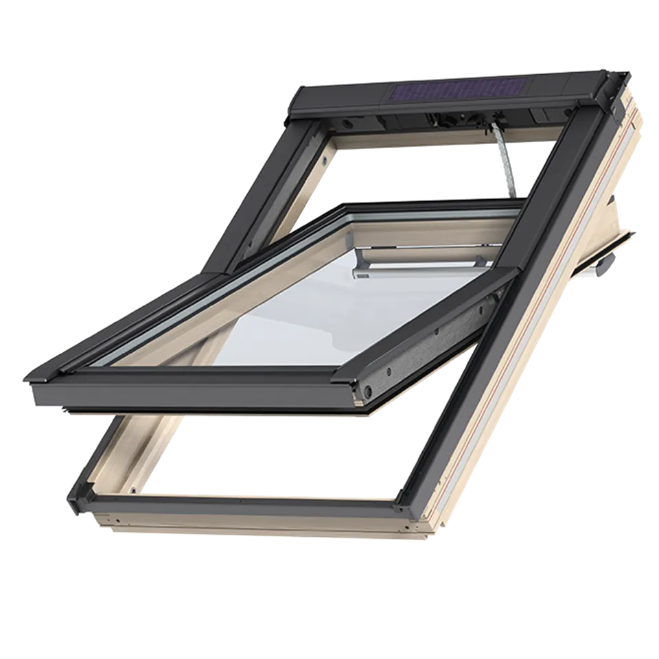 VELUX GGL MK12 306630 Triple Glazed Pine INTEGRA® SOLAR Window (78 x 180 cm)
