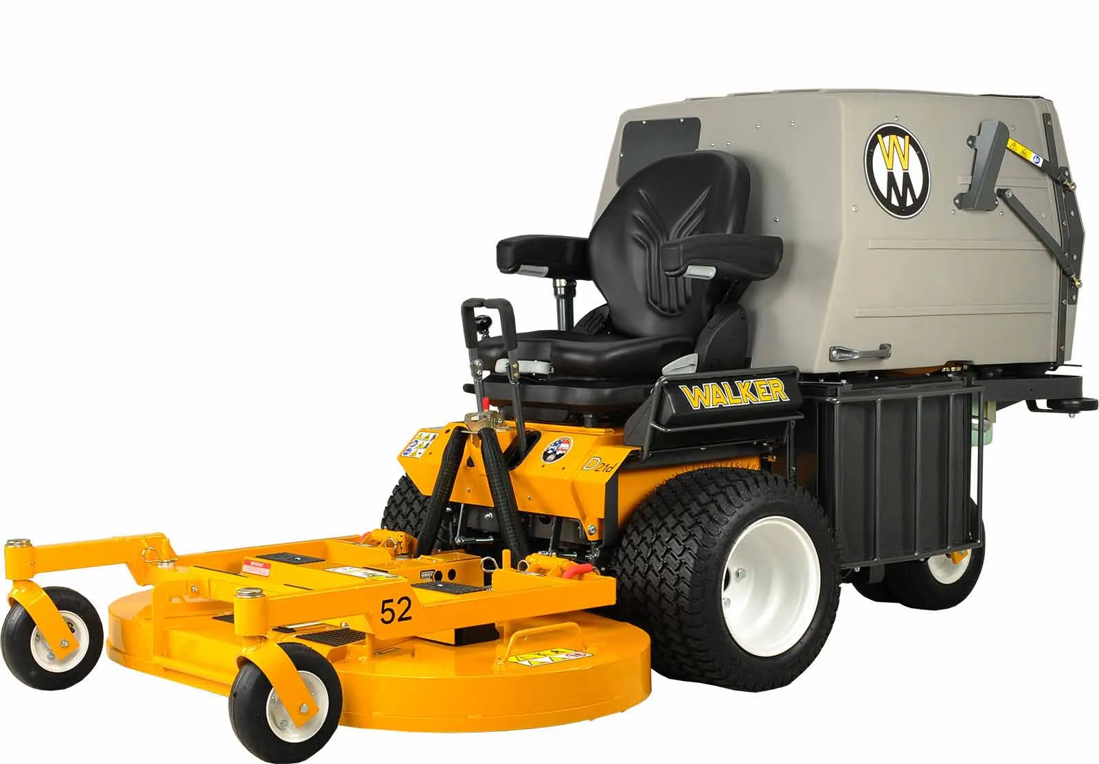 Walker Mowers MD21DGHSH Grass Handling Diesel Mower with High Dump 21HP