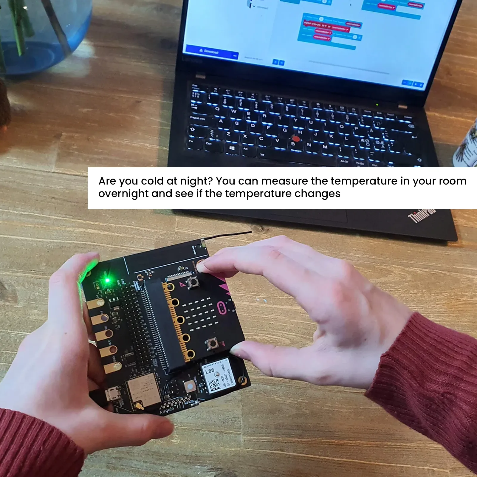Wappsto:bit NB IoT  micro:bit extension for STEM learning