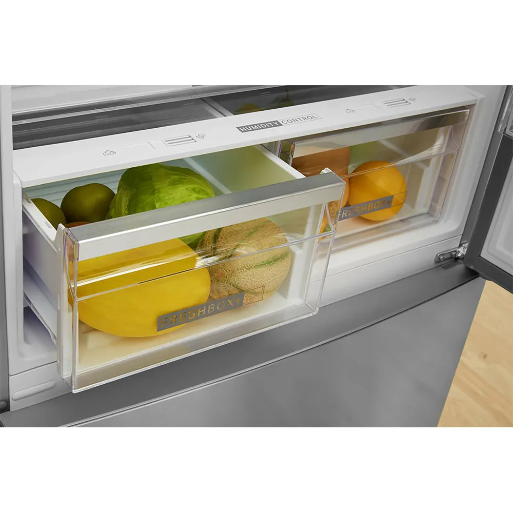 Whirlpool Frost Free Freestanding Fridge - Stainless Steel | W84BE72XUK