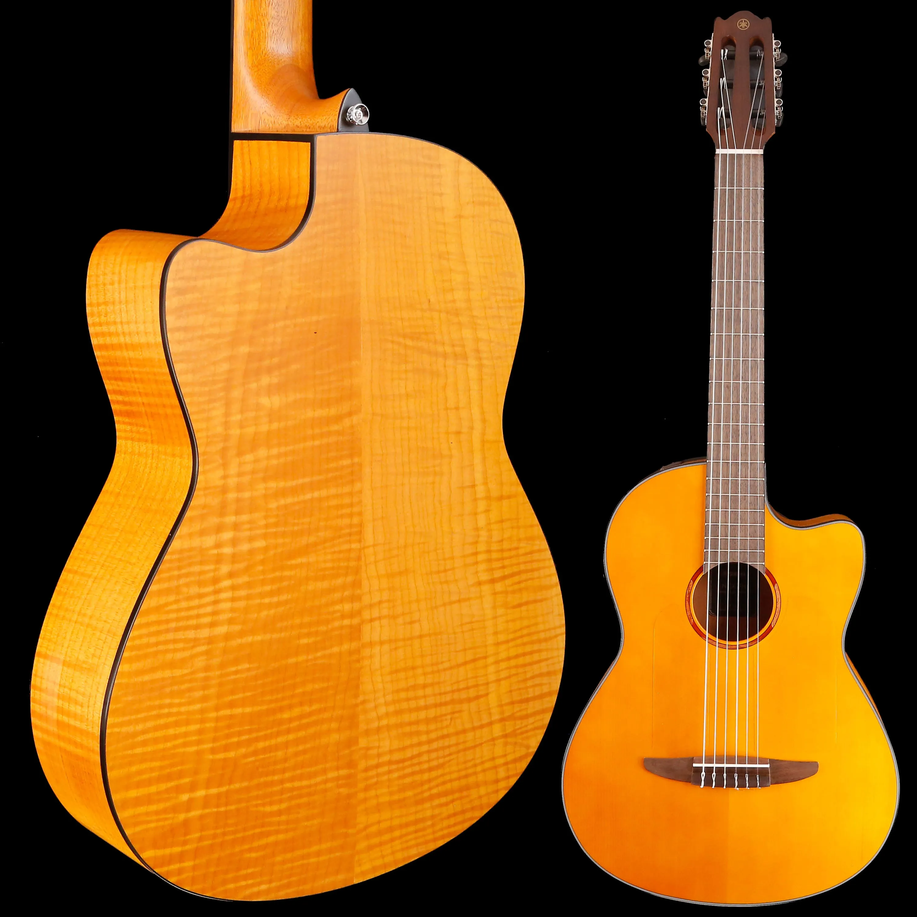 Yamaha NCX1FM NT NCX - Flamed Maple Back And Sides - Acoustic-Electric Classical