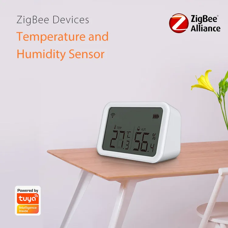 Zigbee Temp & Humidity sensor LCD, HomeKit, Alexa, Google
